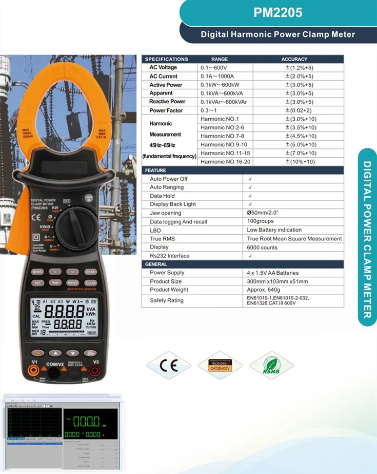 digital power clamp meter